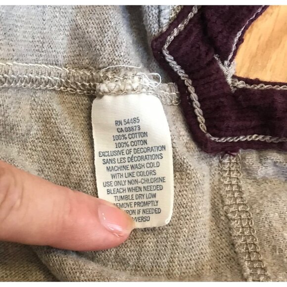 American Eagle Men's Size L Grey Graphic Vintage Fit Long Sleeve Sweatshirt Y2K - Picture 8 of 12